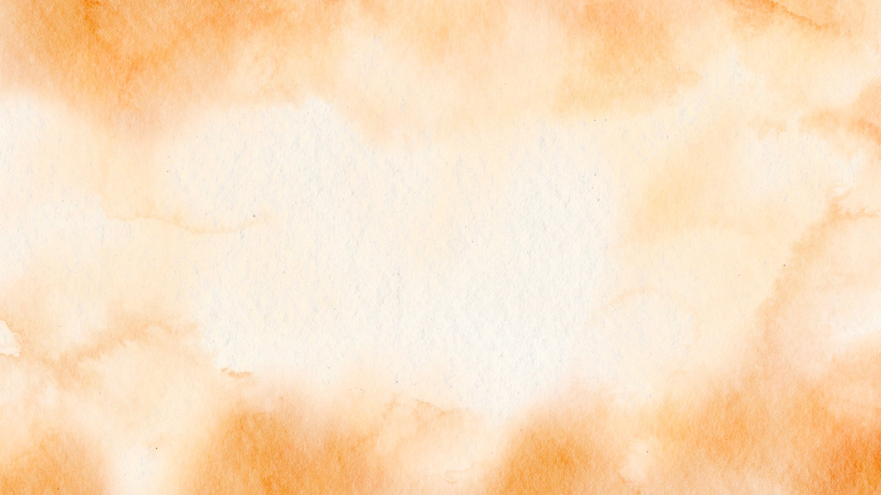 Orange Watercolor Background